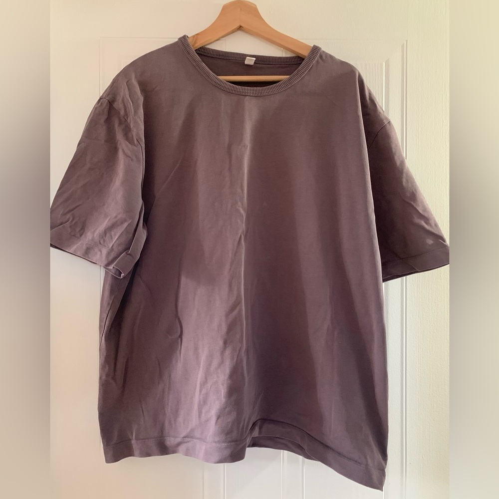 KOTN Men's purple /charcoal Short Sleeve Tee